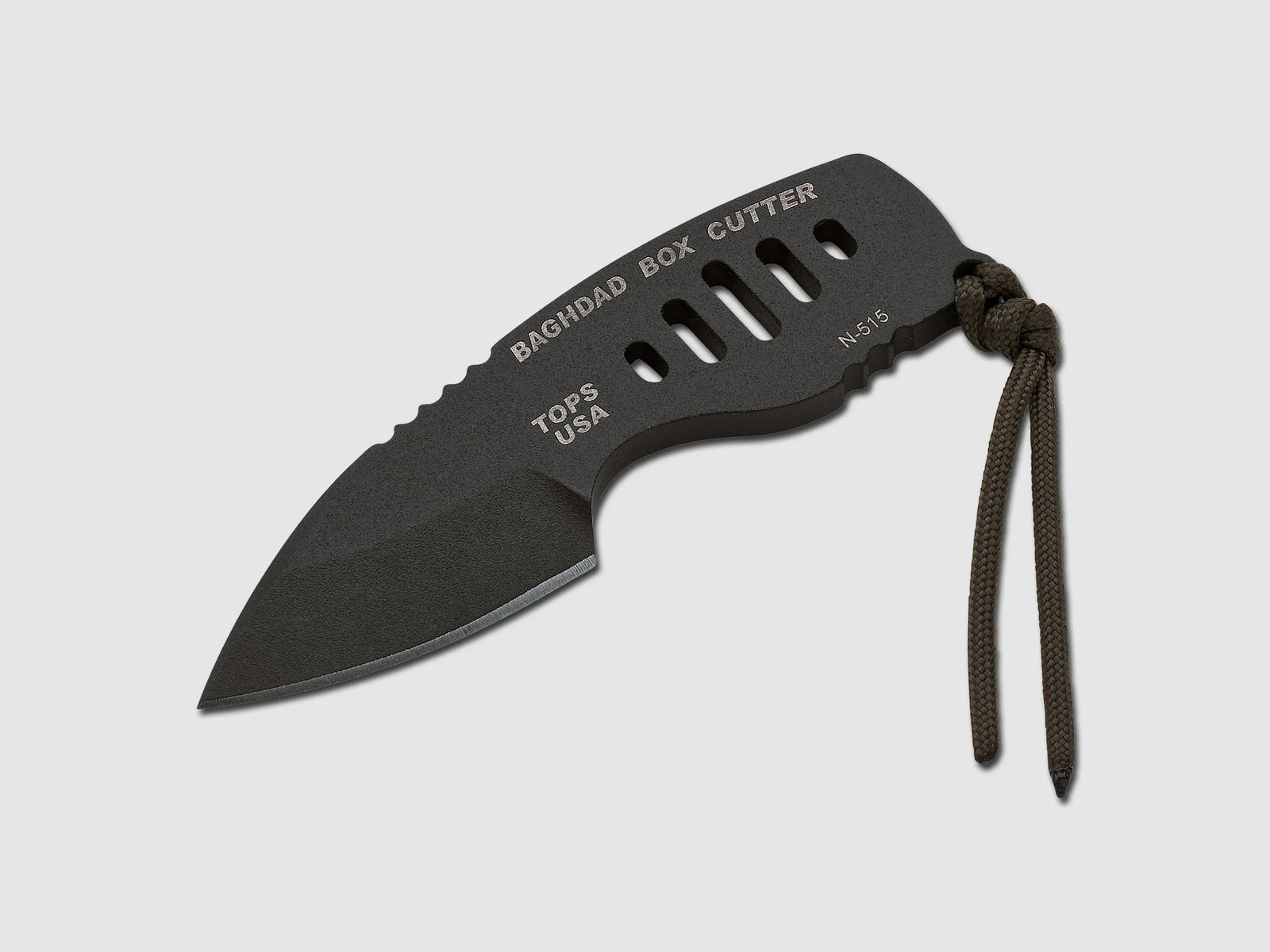 TOPS Knives TOPS Knives Messer Baghdad Box Cutter schwarz