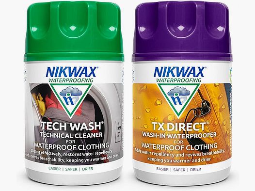 Nikwax Tech Wash und TX. Direct Twin Pack 2x100ml