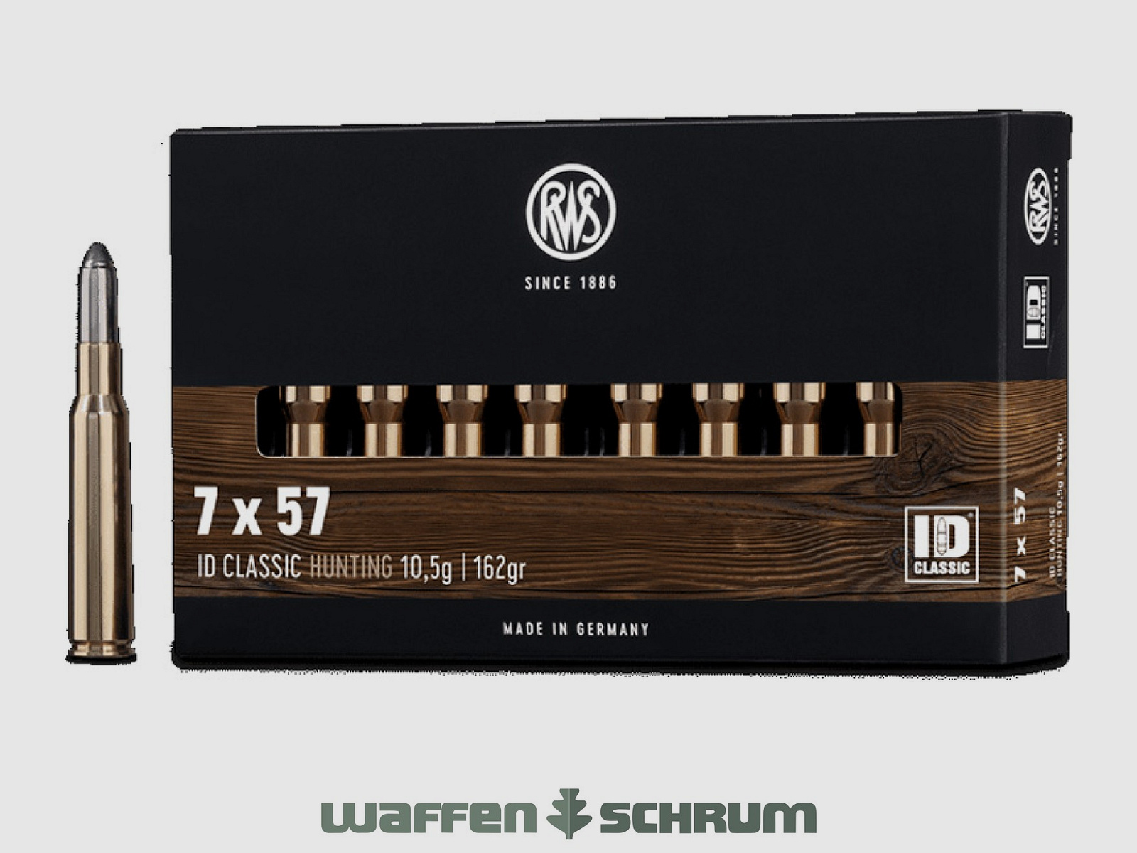RWS ID Classic 10,5g - 162gr 7x57