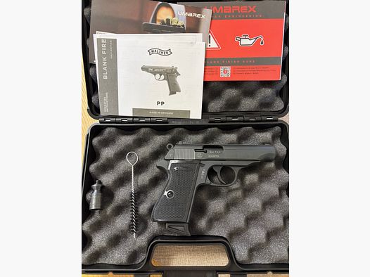 Walther PP P.A.K blank firing gun in top condition