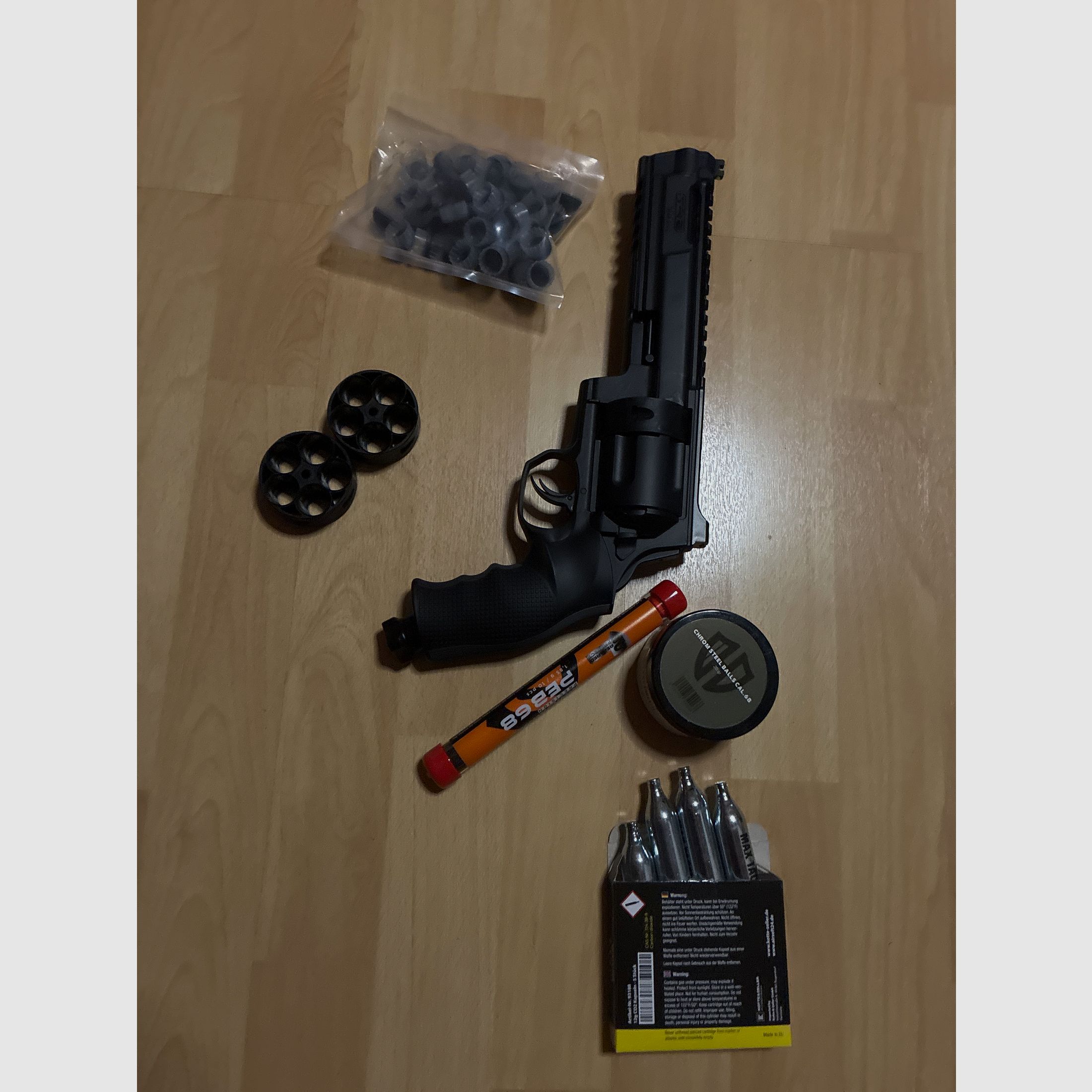T4e RAM revolver met accessoires te koop