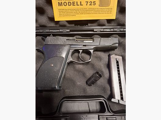 RARO" Röhm RG 725 PTB 551 9mm P.A.K.