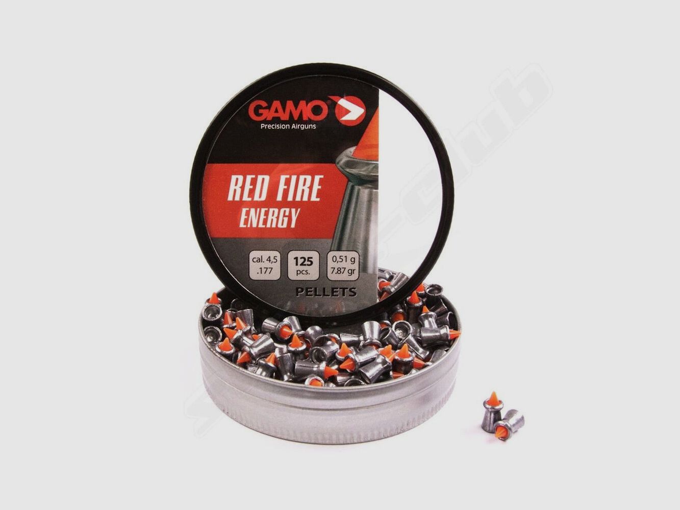 Gamo Performance Red Fire Diabolos 4,5mm / 0,51 g / 125 pz, immagine 1 di 2