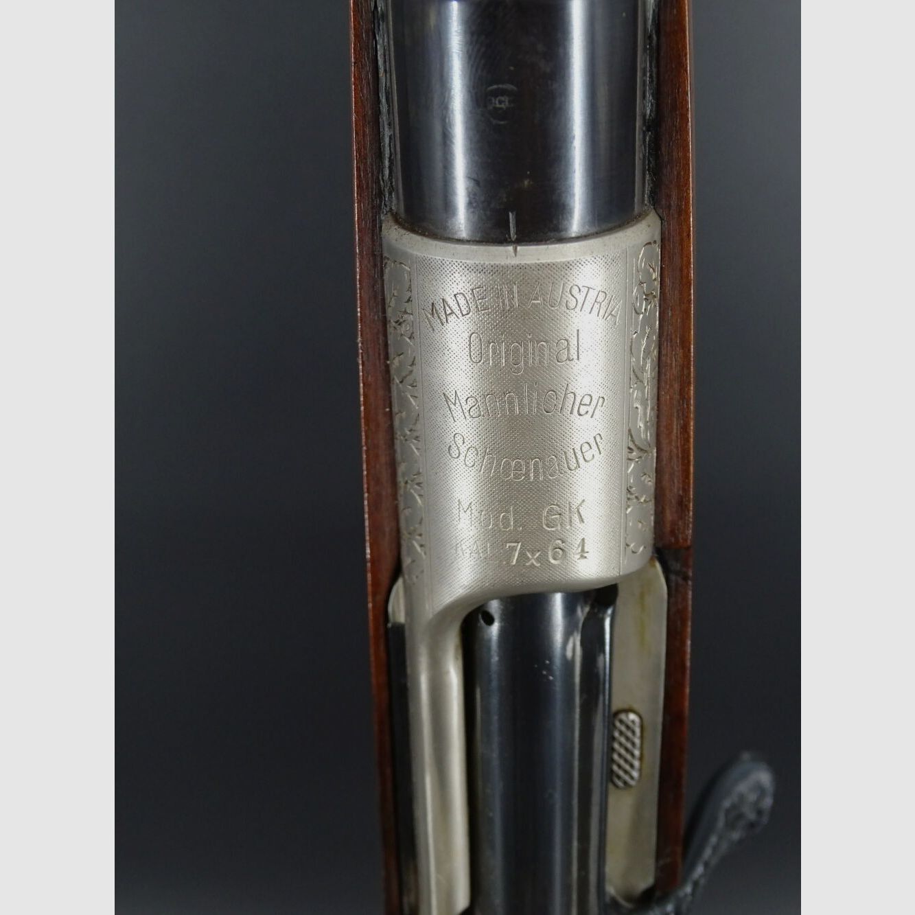 Steyr Schoenauer Mod GK VOLLGRAVUR Kaliber 7x64 Kahles Stahl Diasta 8x52 GK Sammlungsauflösung
