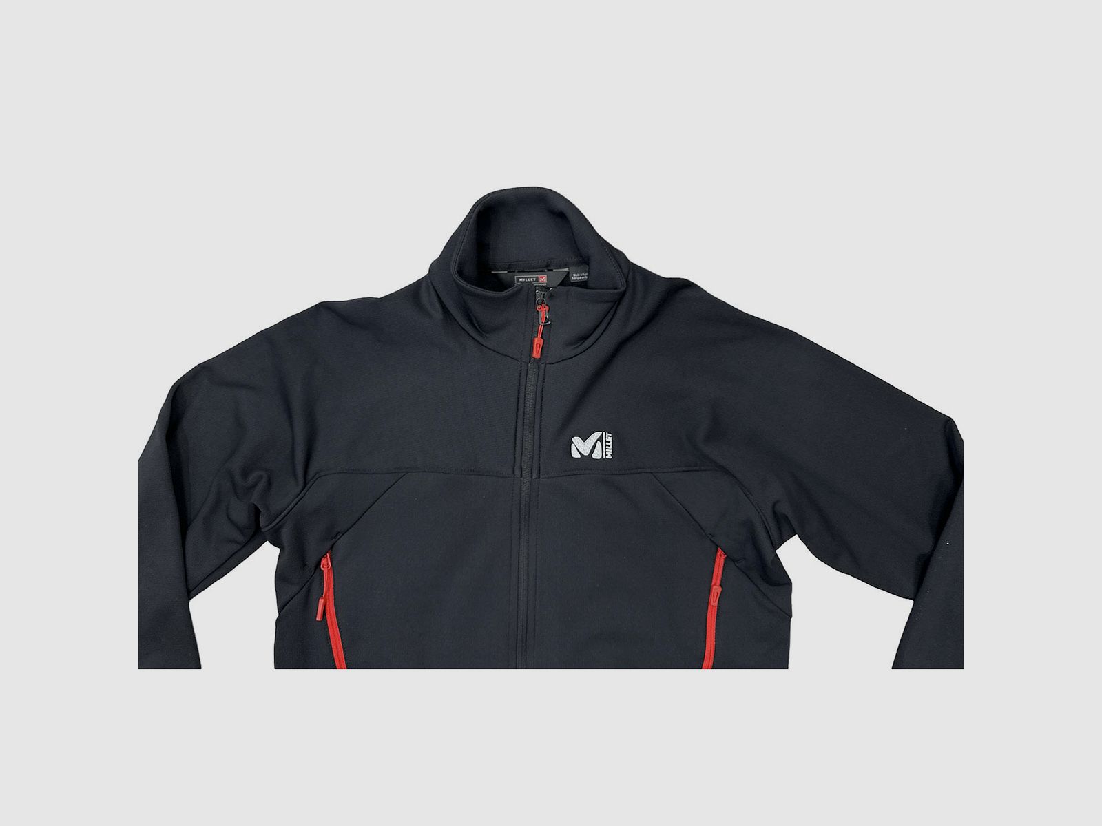 FLEECE JACKET – MILLET – MEN – TECHNOSTRETCH J MEN’S THERMAL JACKET Black, image 2 of 3
