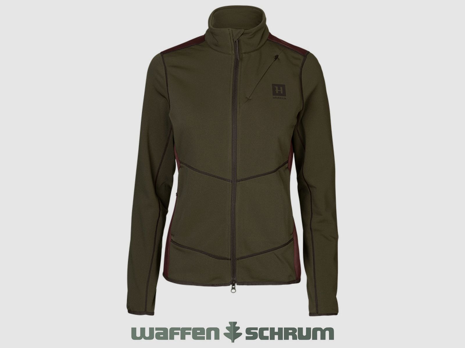 Härkila fleece jacket Oda willow green