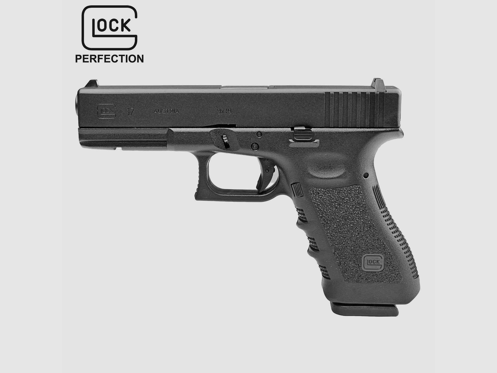 Glock 17 Softair-Pistole Kaliber 6 mm BB Gas Blowback (P18)