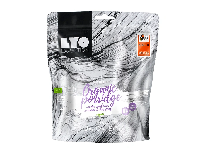 Freeze-dried food LyoFood Eko oatmeal with apple and cranberry 210 g (EE-S05W-1A1)