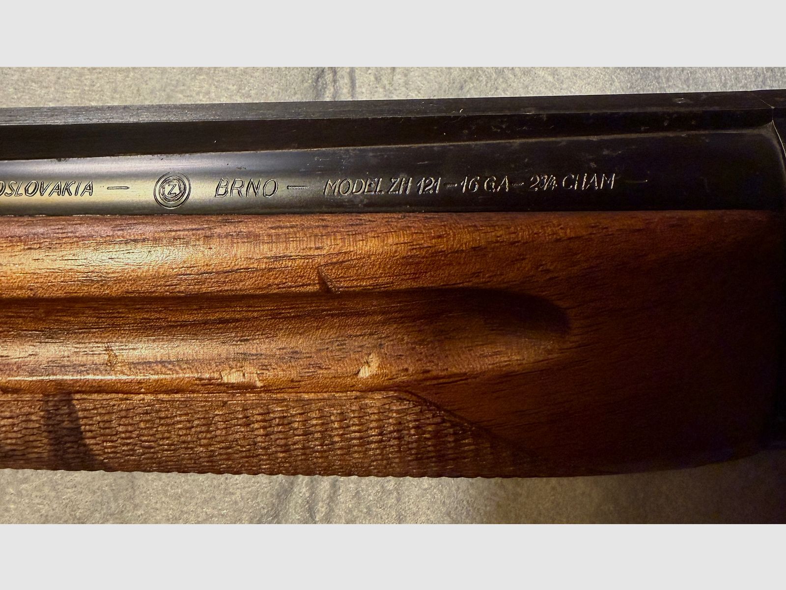 CZ Brno ZH124 dodatkowo zmiana ZH121