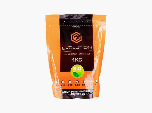 Evolution High Performance Airsoft BIO BBs 6mm 0,28g 3.570 Stück