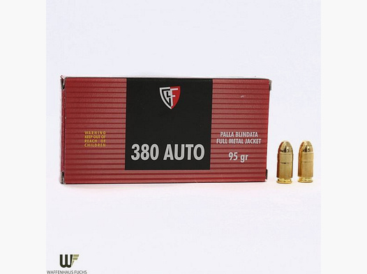Fiocchi 9 mm court VM (.380 Auto) 6,1g / 95grs