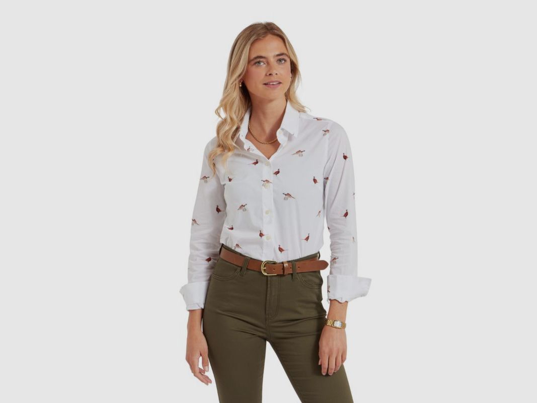Schöffel D-Blouse Norfolk avec Faisan | impression de faisan, image 4 sur 10