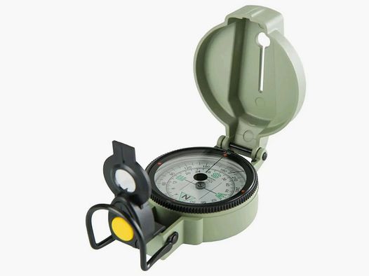 Compas Ranger MK2 éclairé Helikon-Tex vert