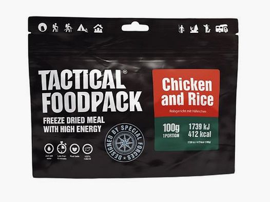 TACTICAL FOODPACK - POULET ET RIZ