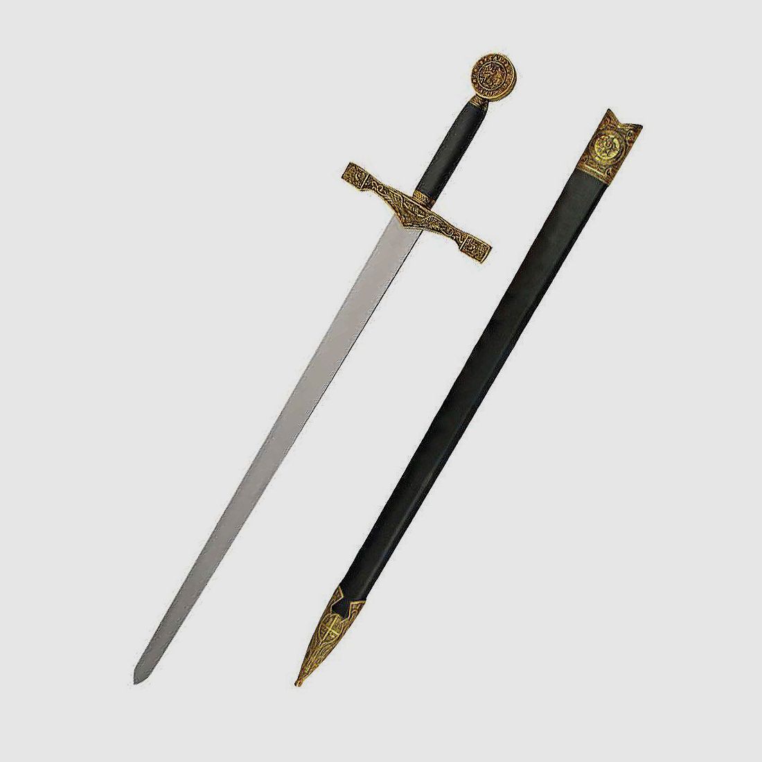 Złote miecz Excalibur