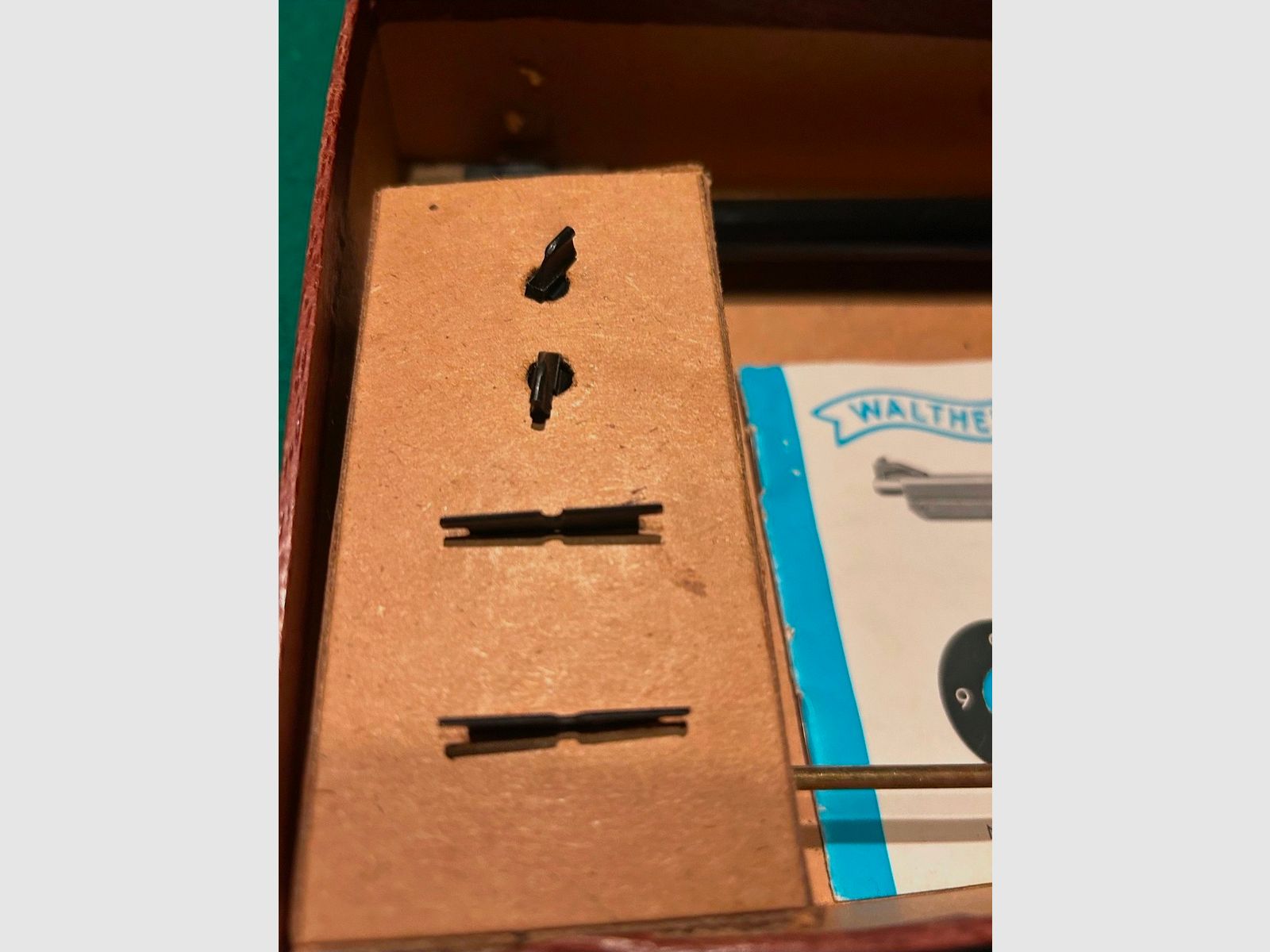 Walther LP53 air pistol in original packaging from 1958