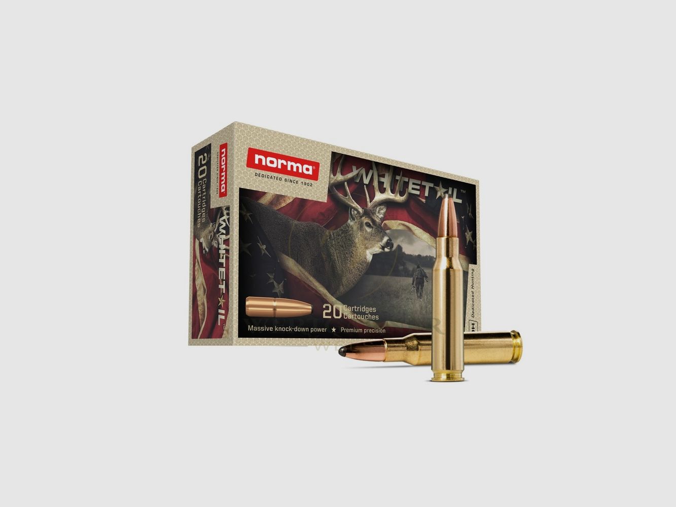 Norma .308 Win. Whitetail SP 9,7g/150gr, zdjęcie 1 z 2