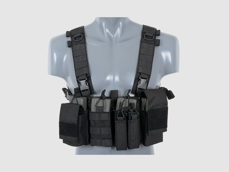 Buckle Up Chest Rig V3 - Black [8FIELDS]