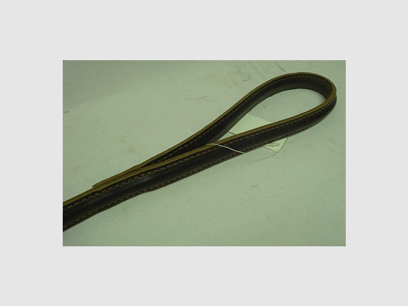 Leine 70 cm - braun mit Schlaufe