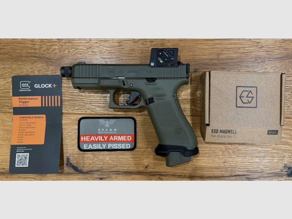 Glock G45 Hunter COA mit Glock Performance Trigger
