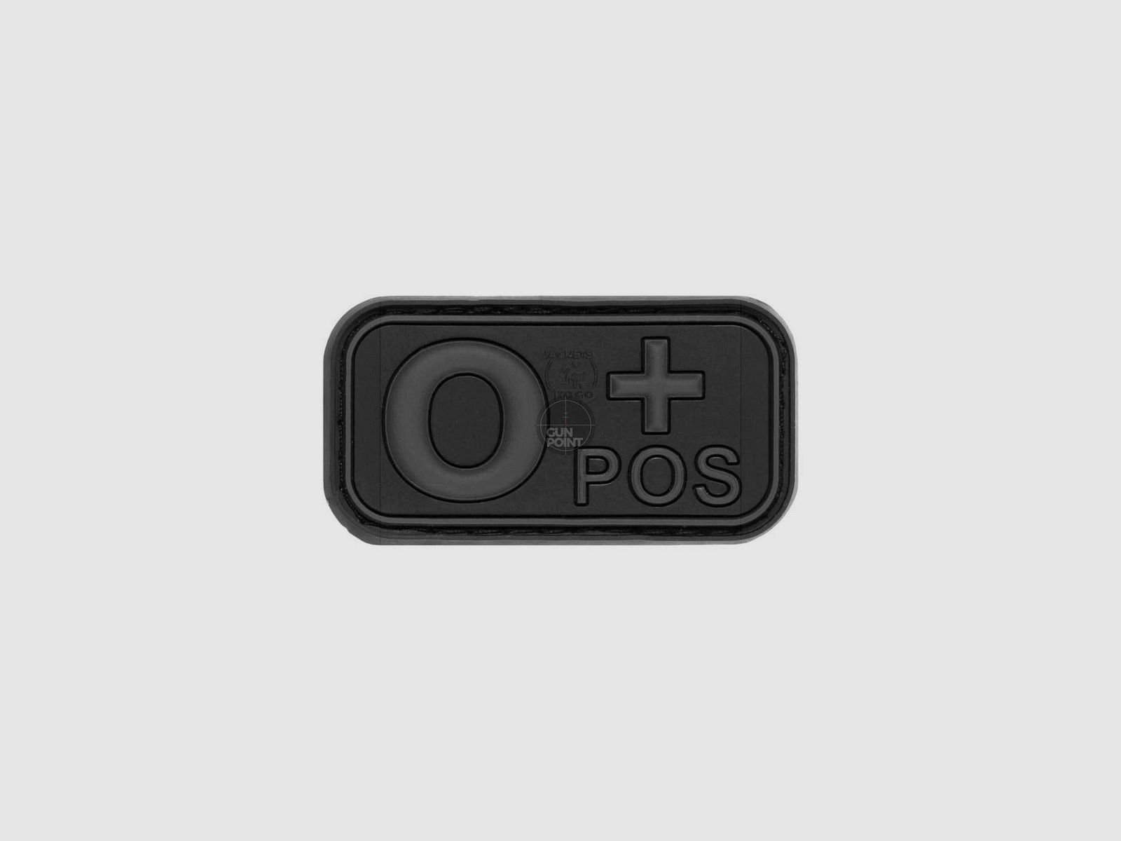 JTG Bloodtype Rubber Patch 0 Pos-Blackops