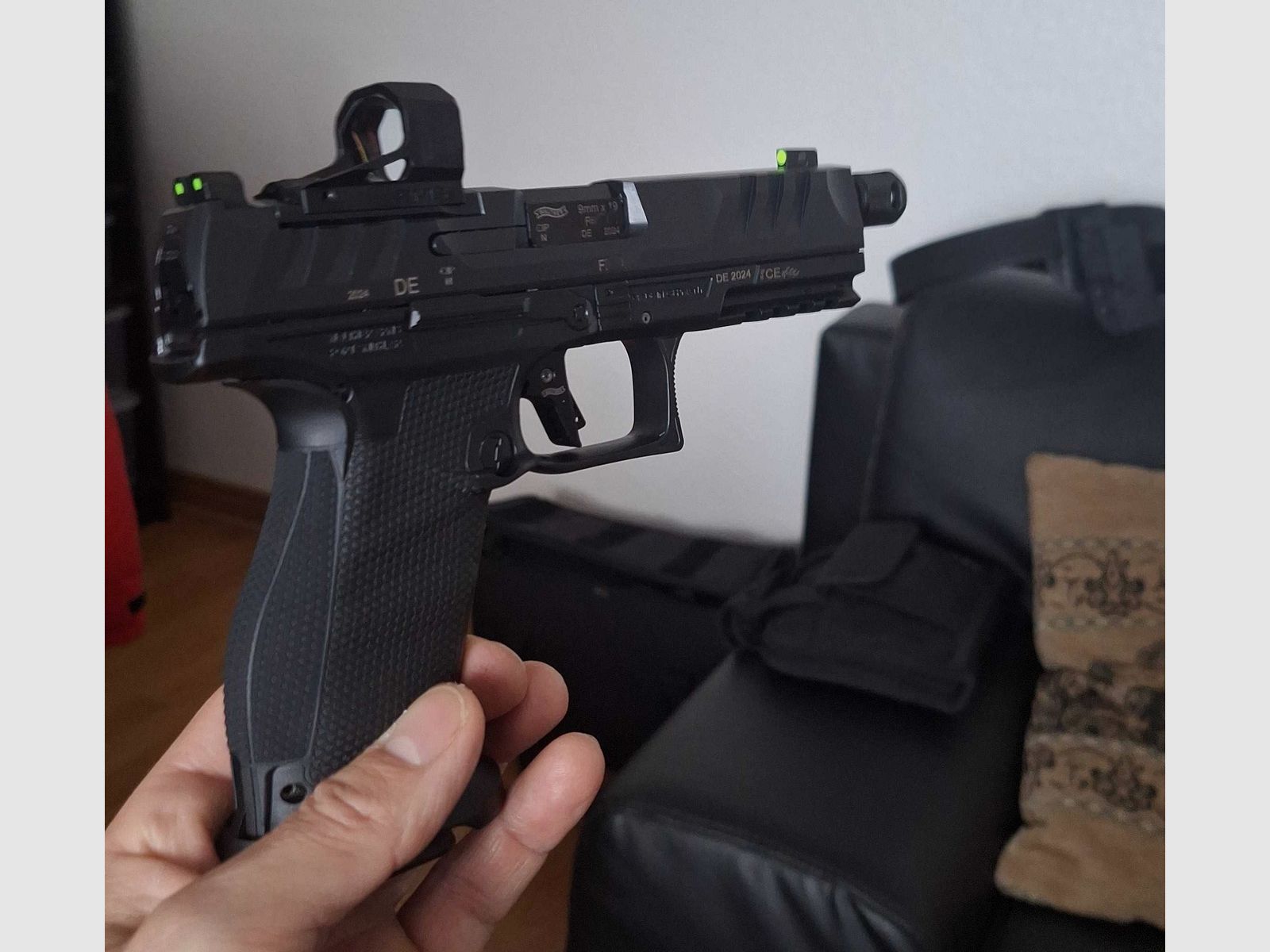 PDP Full Size 5,1” OR Pro SD inkl. Shield RMSx XL Lens + 4,5 " Austauschlauf im Walther Koffer