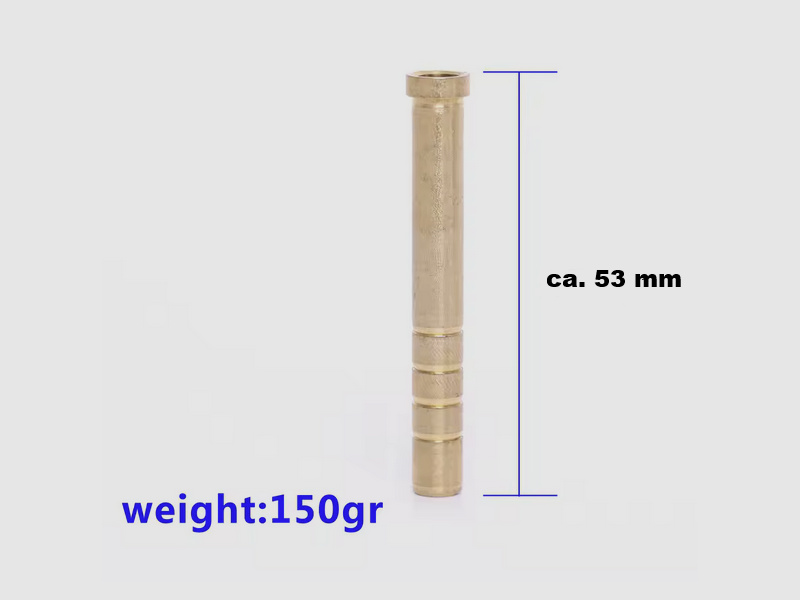 Precision copper inserts - arrow inserts (ID 6.2 mm) - 100/150 grains - 30/24 pieces - e.g. tuning for Cobra Adder arrows