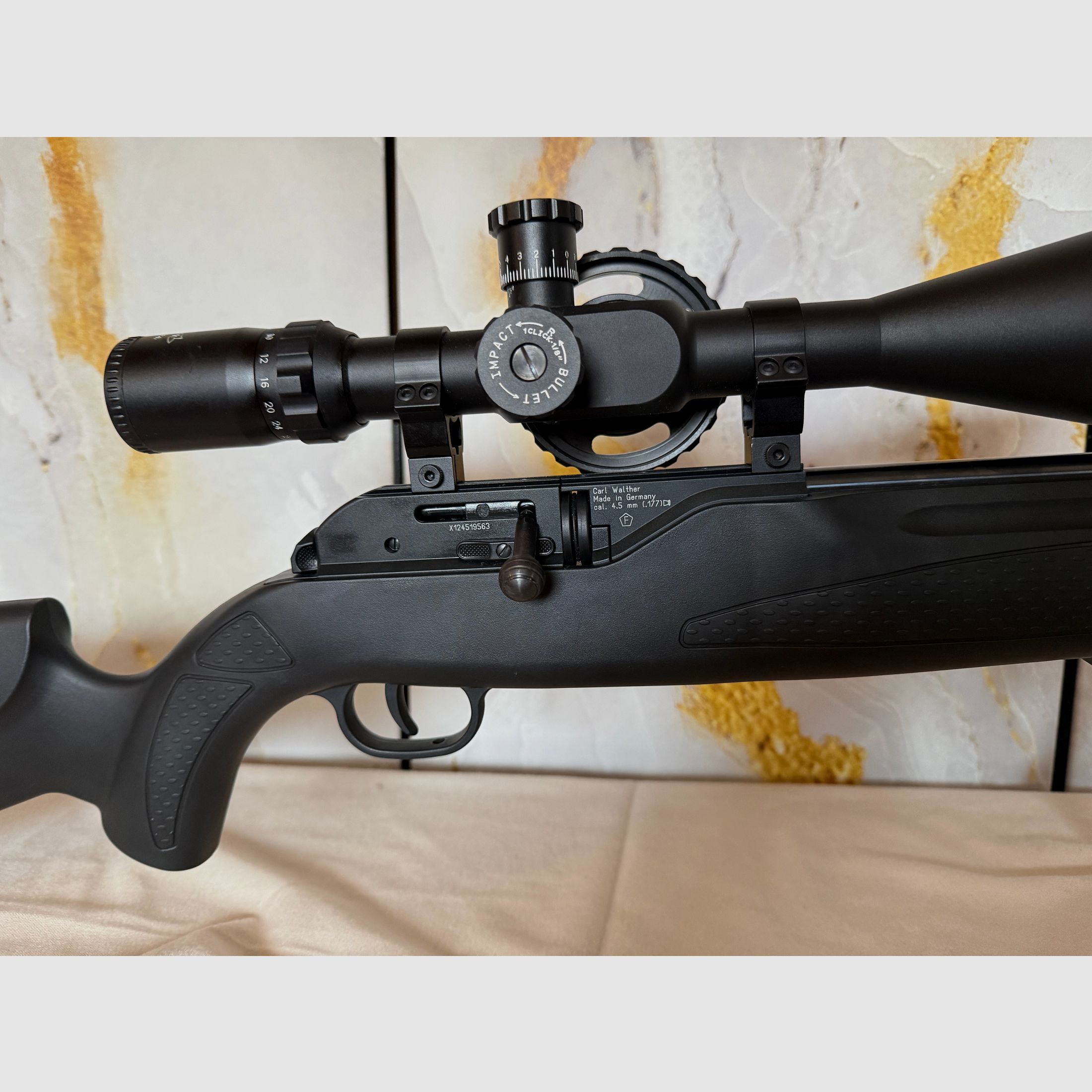 Walther 1250 Dominator 4,5 mm (.177) Diabolo, PCP, < 7,5 J Preis ist VB