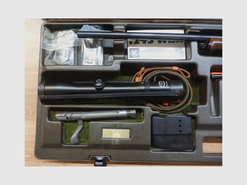 SAUER 200 « Luxe » cal 243 winch « intégrale gaucher »+ lunette Schmidt & Bender occasion, image 7 sur 9