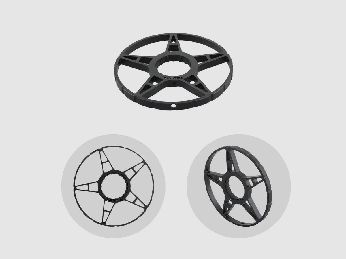 VictOptics SCCON-S4 Parallaxewiel – 100 mm voor S4