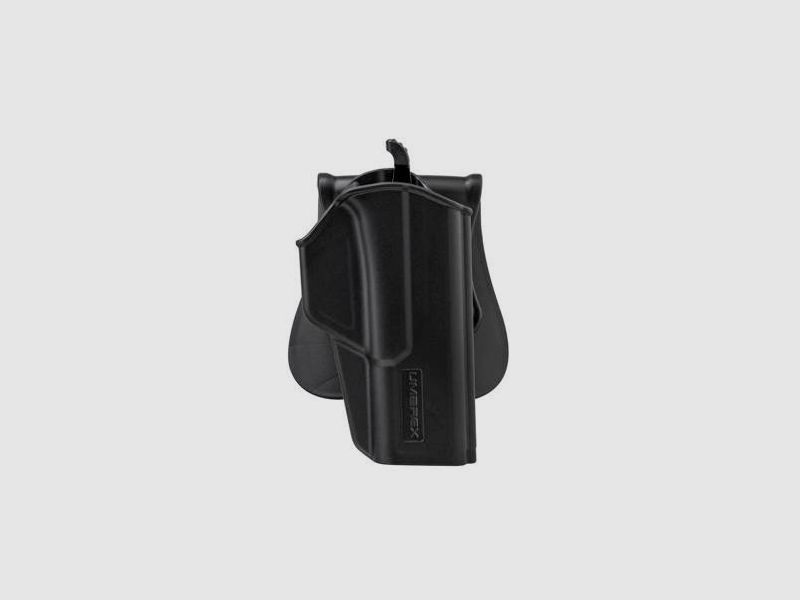 Umarex - Modell 2 Holster für Glock 17, 19, 19 Gen4, 19X, 18C, 22 gen 4 Pistolen - Schwarz - 3.1593, Bild 1 von 2