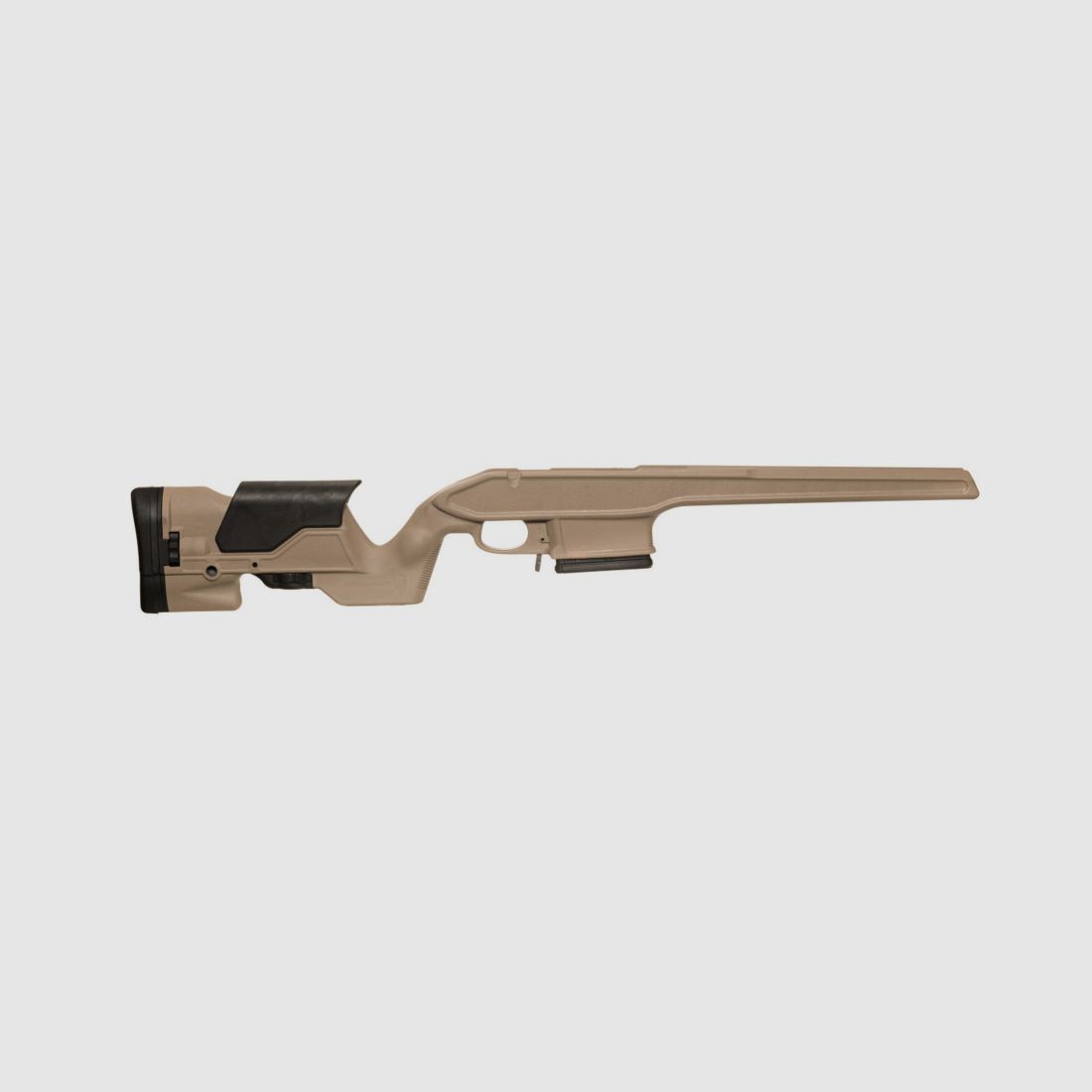 Tikka T3 Precision Rifle Stock Des Tan Polymer (incl. AA8MM 01 (10/5) RD TYPE B Magazine)