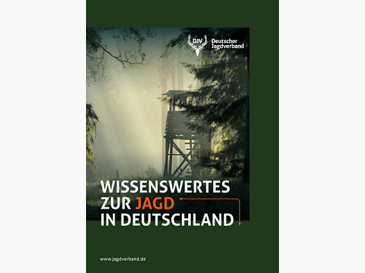 Broschüre "Wissenswertes zur Jagd in Deutschland"