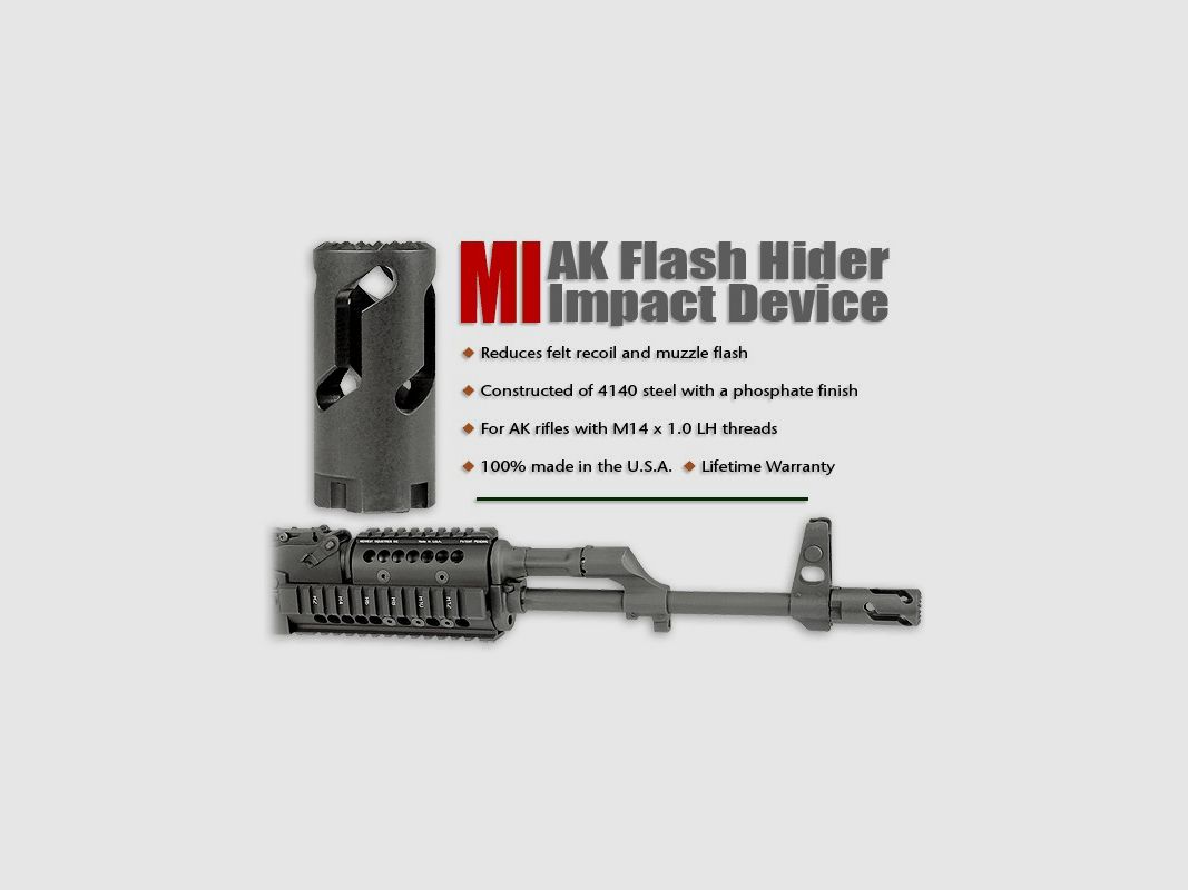 MI AK Flash Hider / Dispositivo d'impatto, immagine 2 di 2