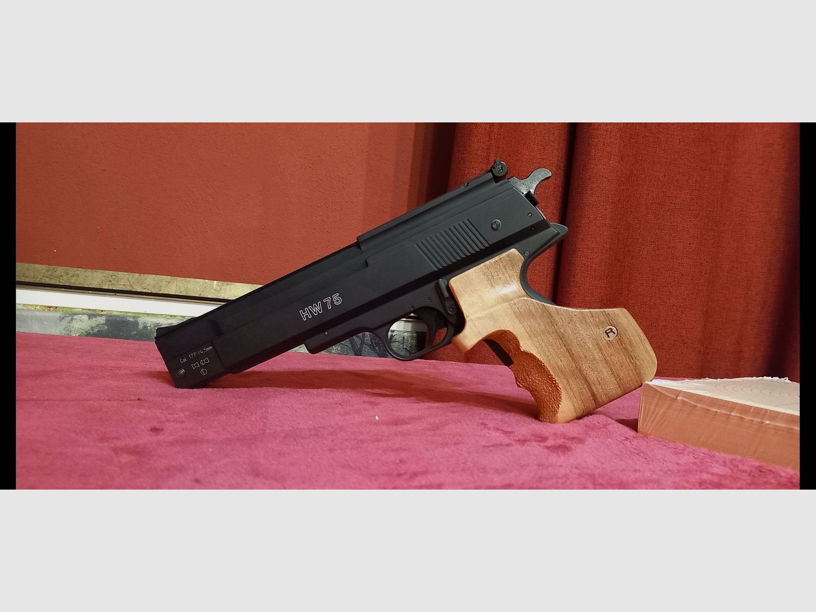 Weihrauch HW 75 with Rink Match stock like new