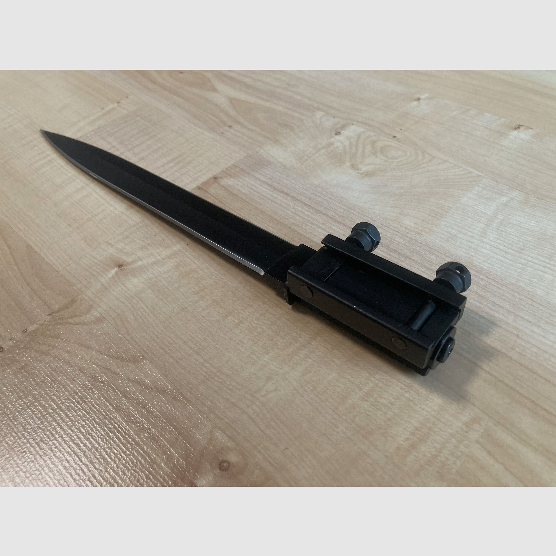 Universal Picatinny bayonet made of stainless steel, among others for Umarex HDR HDP HDB HDS, First Strike, Byrna, Tippmann TiPX Home Defence crossbow etc.