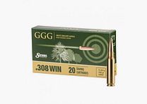 GGG .308 WIN -168 gr - HPBT Sierra Matchking (GPX13) - 20 schoten geweerpatronen