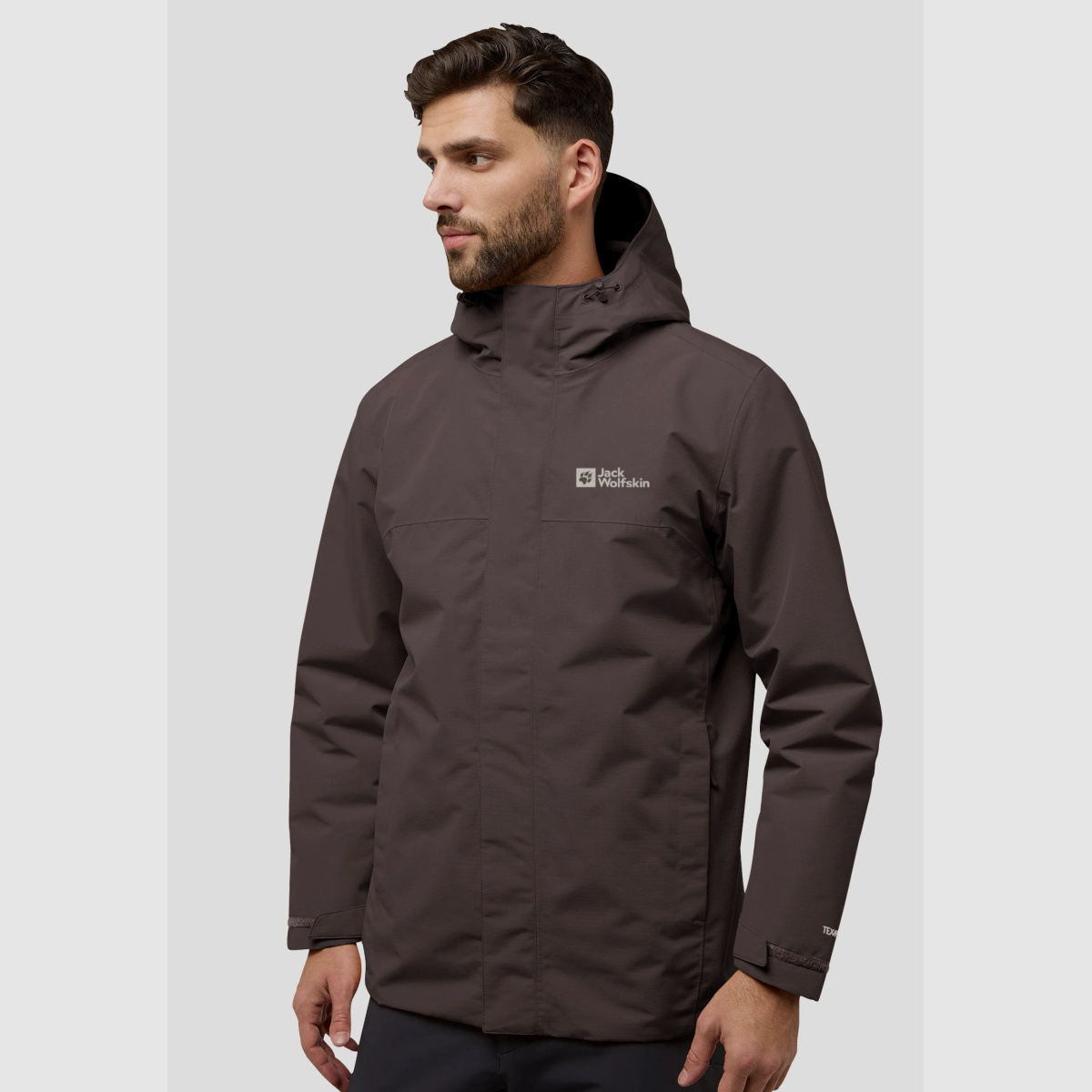 JACK WOLFSKIN Altenberg 3in1 Jkt M Peat