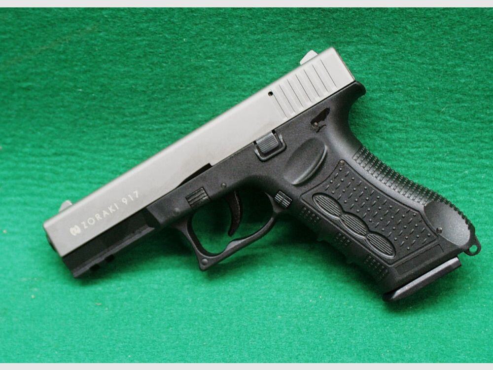 Zoraki blank firing pistol - Zoraki 917, titanium