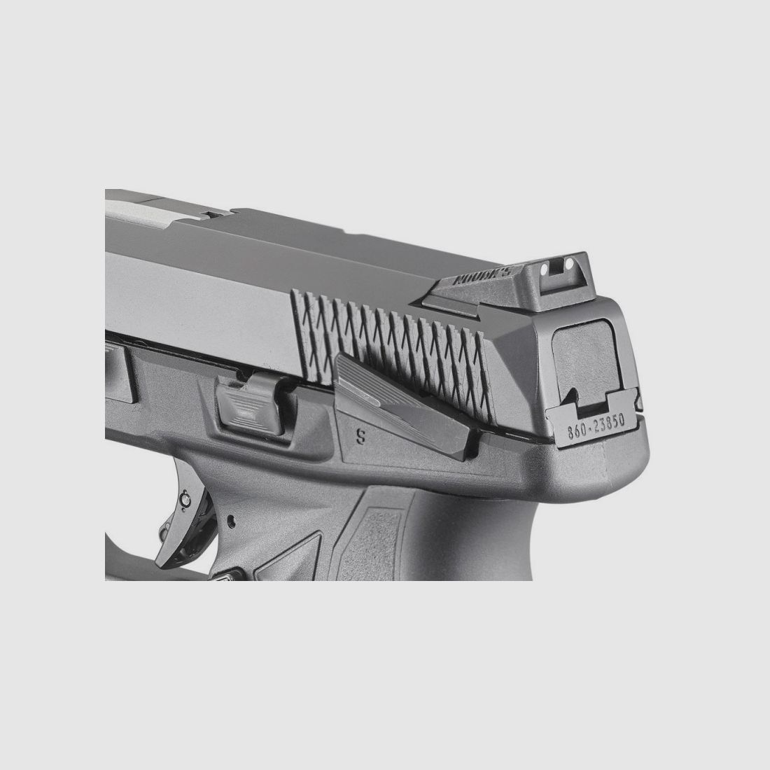 Pistole RUGER American Compact 3,55" mit manueller Sicherung - 9mm., Bild 12 von 14