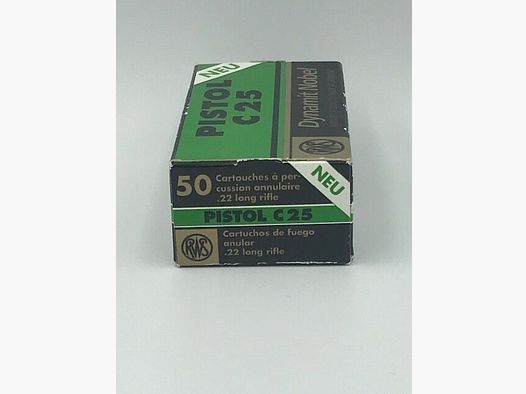 RWS .22 lr Pistol C25 Kogelmunitie