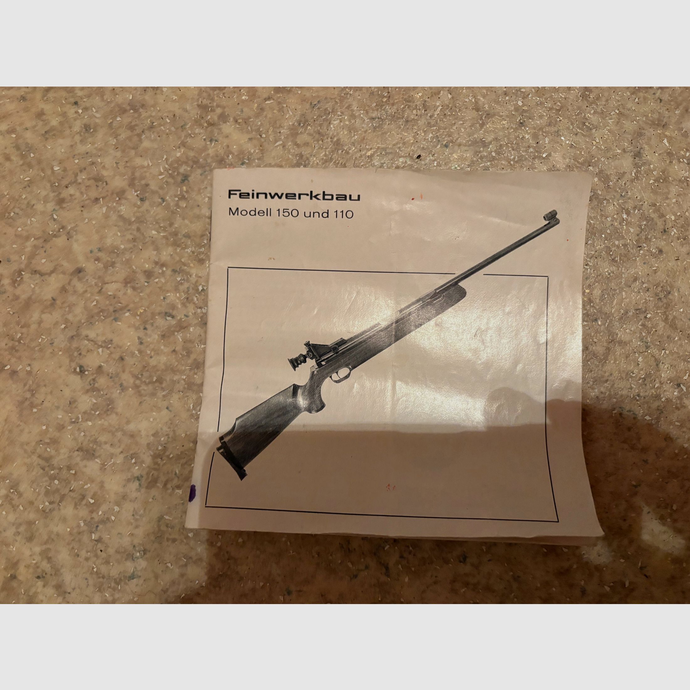 High-quality air rifle Feinwerkbau Model 150 LM