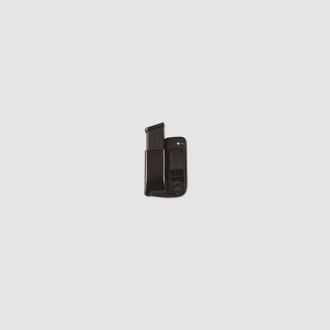 GALCO INTERNATIONAL PORTA MAGAZZINO DA INSERIRE IN CINTURA .40 STAGGERED METAL MAG-NERO, immagine 2 di 2