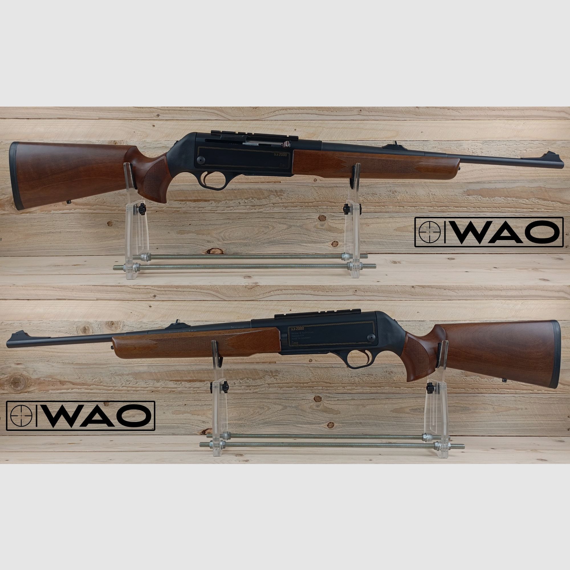 Self-loading rifle H&K SLB 2000 caliber .300WinMag - Heckler & Koch *SLB2000 with case deflector*, image 1 of 7