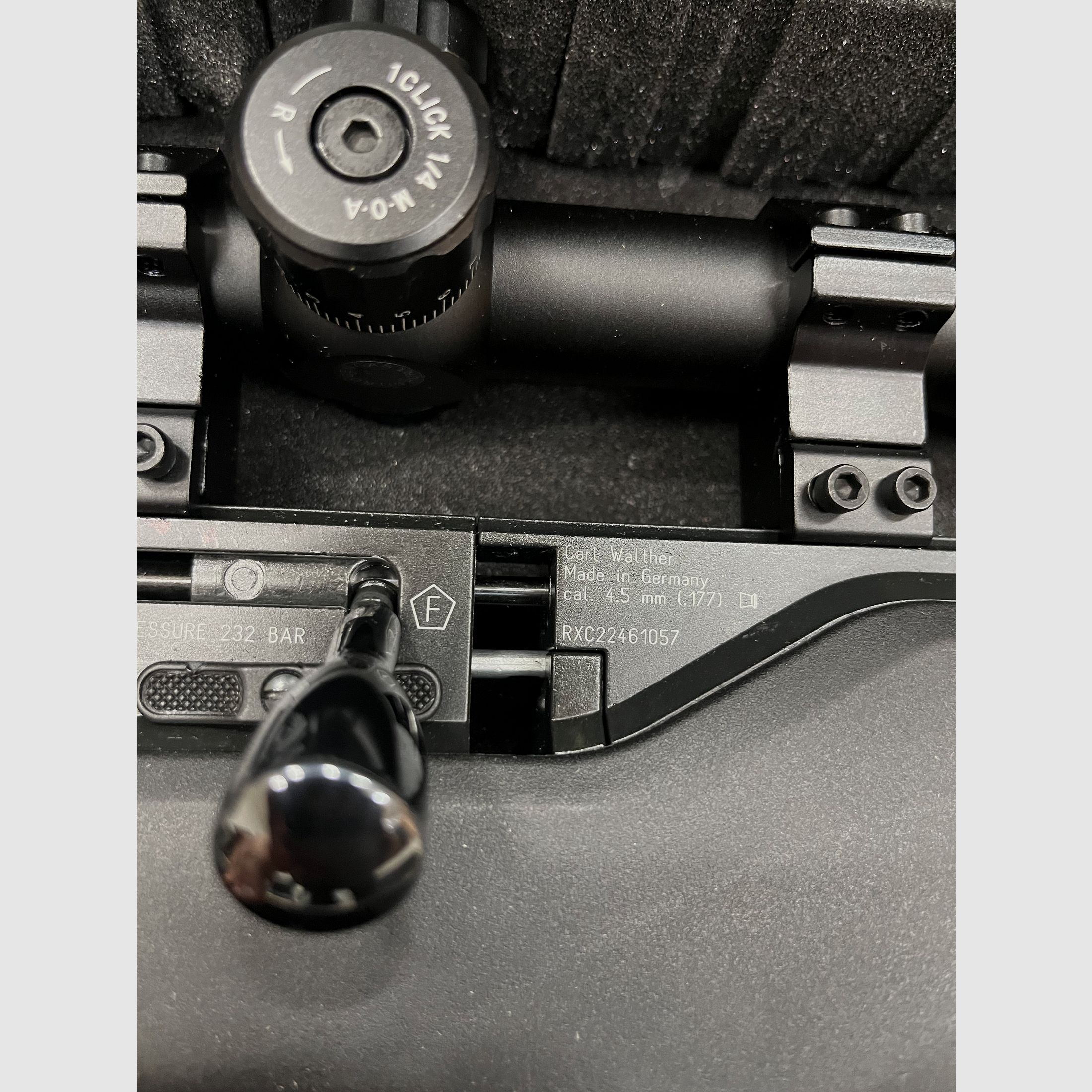 Walther Rotex mit Quickfilladapter / Neuwertig 
