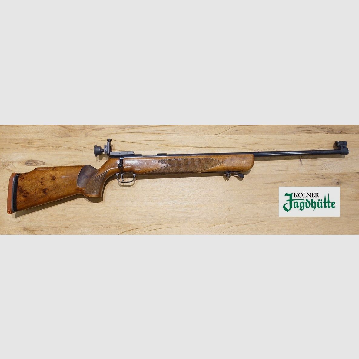 Repetitiegeweer Carl Walther Eenling Mod. Match Kal. .22lr.