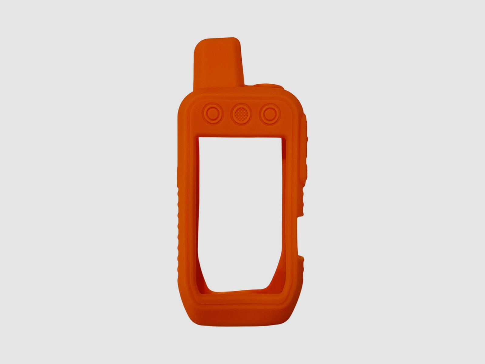 Siliconhülle und Folie für Garmin Alpha 200 200i 300 300i orange, Bild 1 von 5