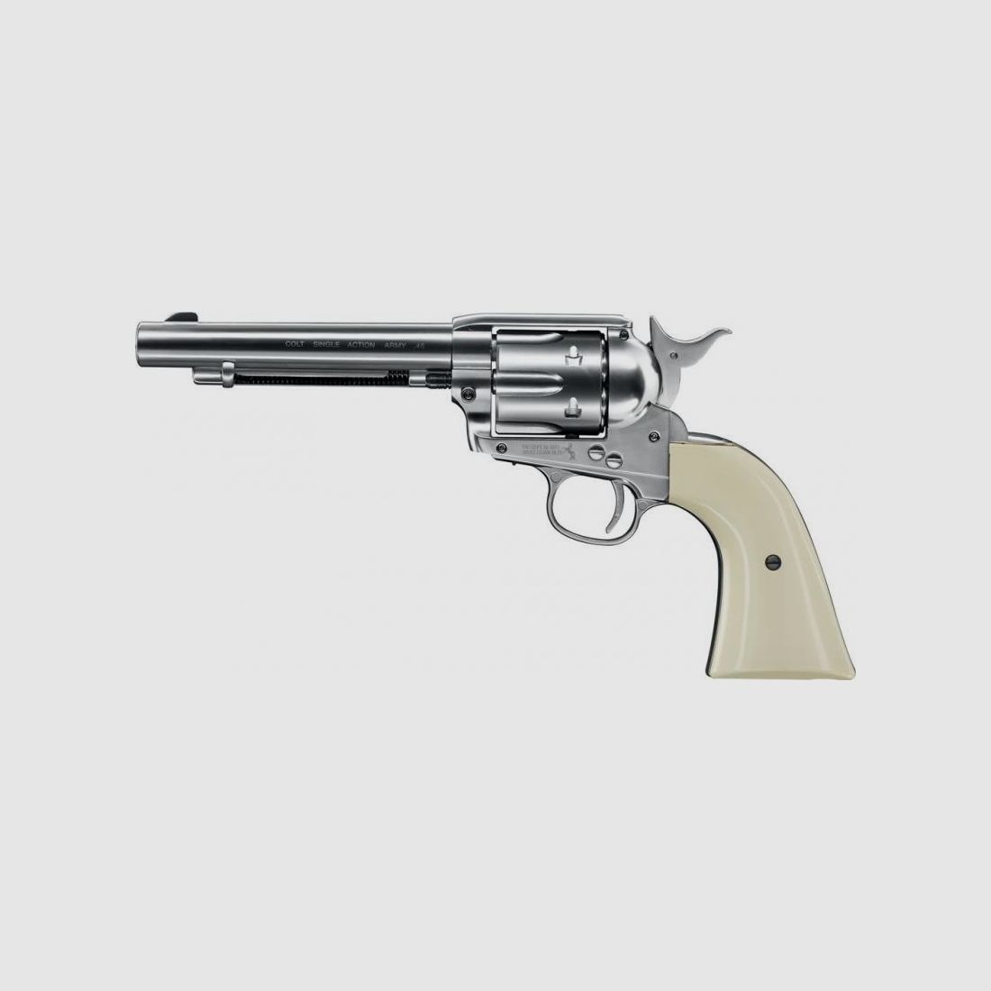 Colt SAA .45-5.5″, Nickel BB