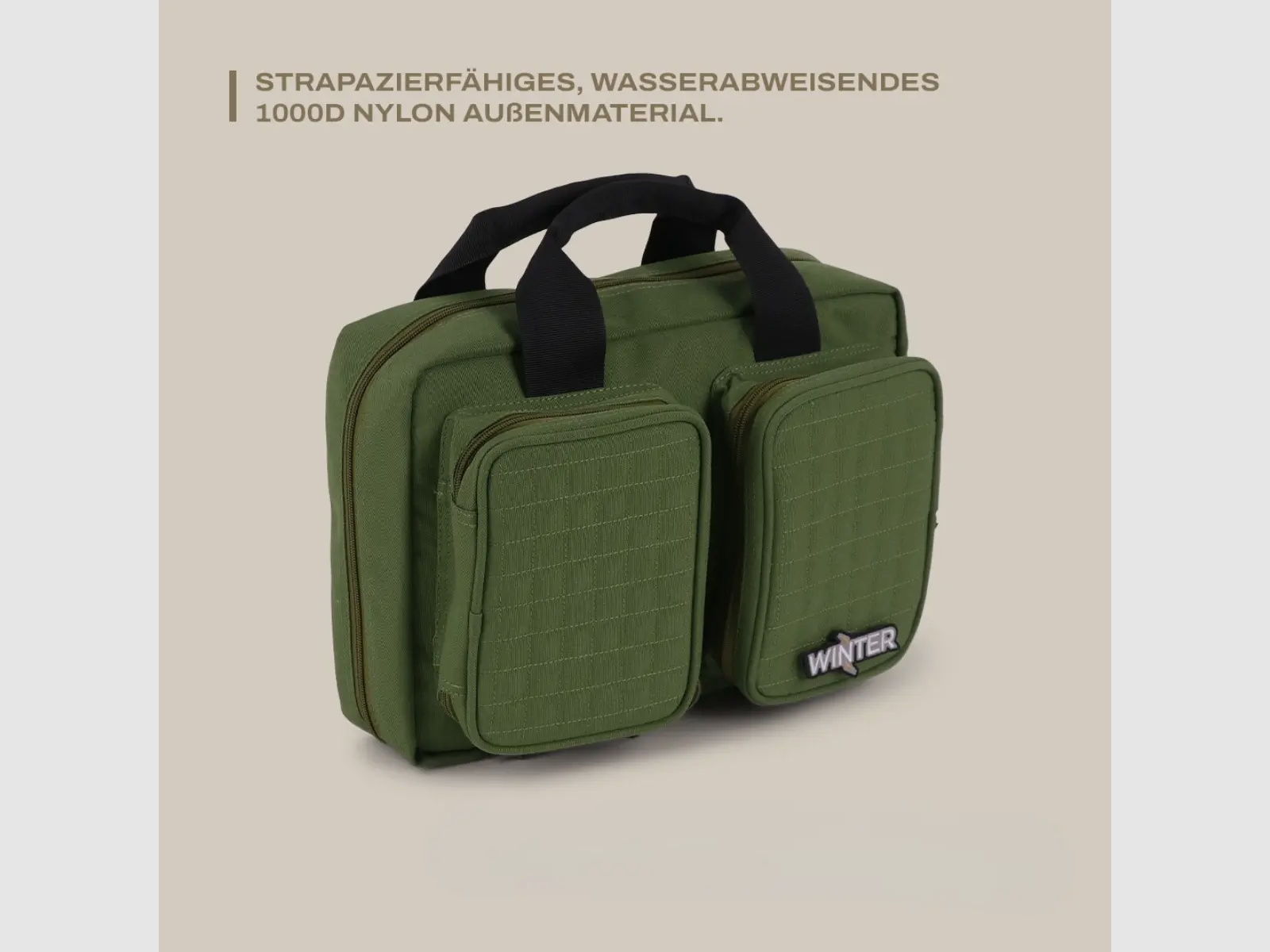 Winter Pistol Bag Forest