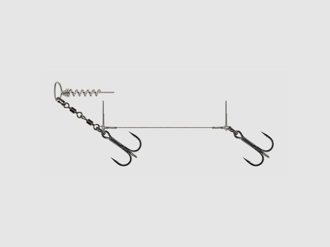 SAVAGE GEAR – SPIN RIGS #2 – 10cm 0.70mm (2pcs), image 1 of 2